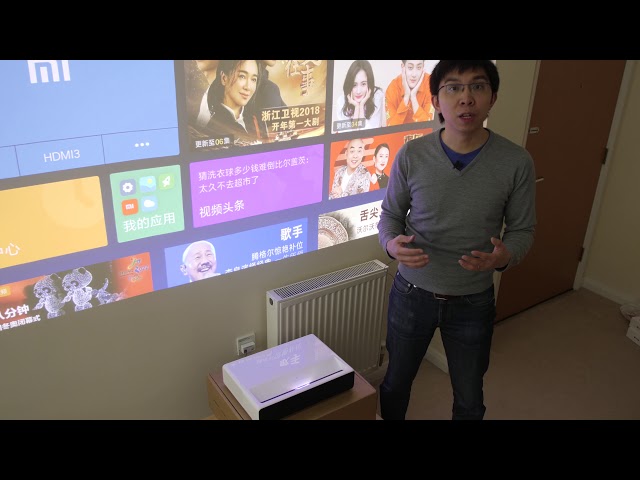 Xiaomi Short-Throw Laser Projector Review: 150" TV for Only $1825?