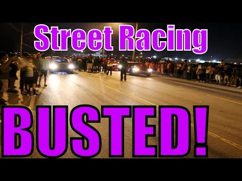 Memphis Street Racing - BUSTED by COPS!!