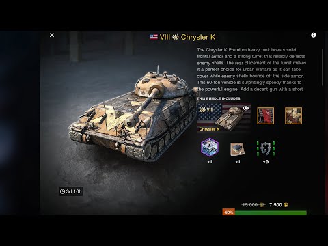 Why not buy a Chrysler K Tomahawk? | World of Tanks Blitz