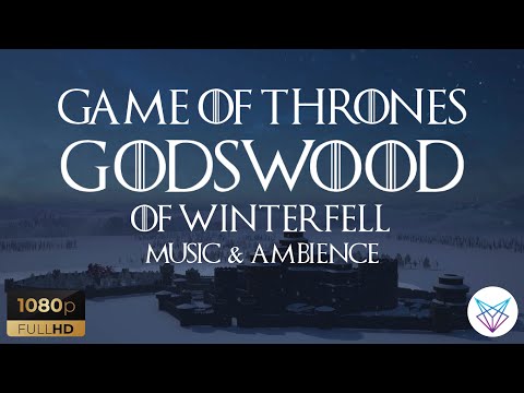 Game of Thrones Ambience Music | Godswood of Winterfell | Relax | Sleep | Study | Focus | Snow Fall