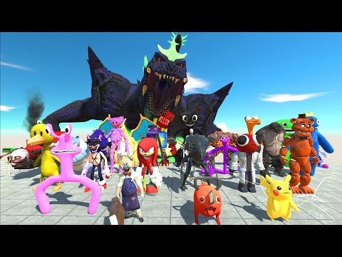 Creepy Monster Attack 5 Leve Super Godzilla - Animal Revolt Battle Simulator