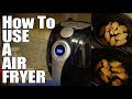 How to use a air fryer Blusmart by A Dub