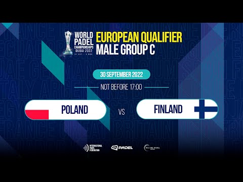 European Qualifier Male Tier 2 - Poland vs Finland- World Padel Championships 2022