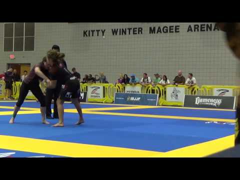 IBJJF Dallas Open 2016 - Catherine Perret (Checkmat) vs. Gabby Romero (Alberto Crane)
