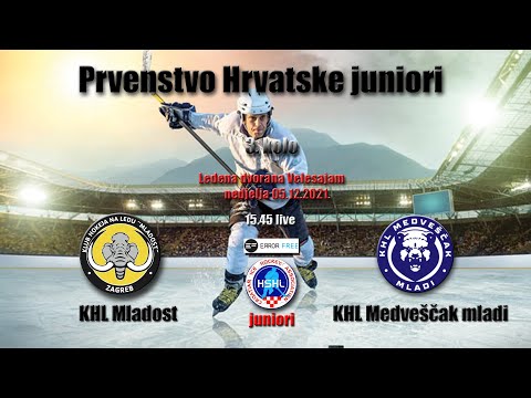 PH juniori KHL Mladost - KHL Medveščak mladi
