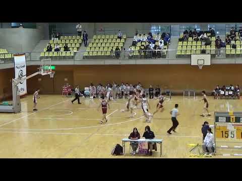 大学バスケ　名古屋経済大学　対　中部学院大学　第94回東海学生バスケットボールリーグ戦　１部リーグ男子