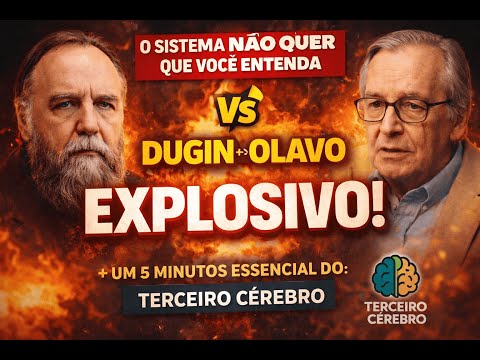 O Debate Icônico de Alexandre Dugin  x Olavo de Carvalho | Resumo Animado | Terceiro Cérebro