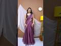 Half Saree Drape Inspired By South Indian Culture 🫶 Beautynstyle Sareedraping