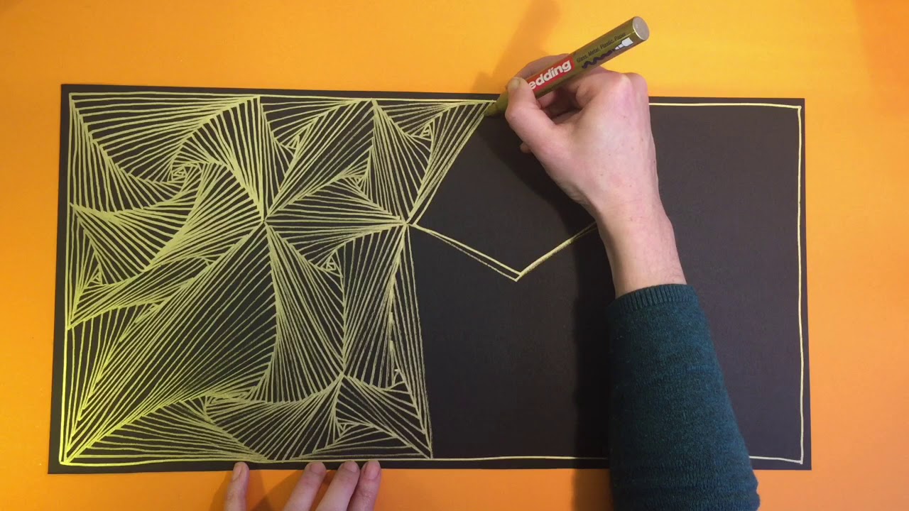 Zentangle Paradox variation #1