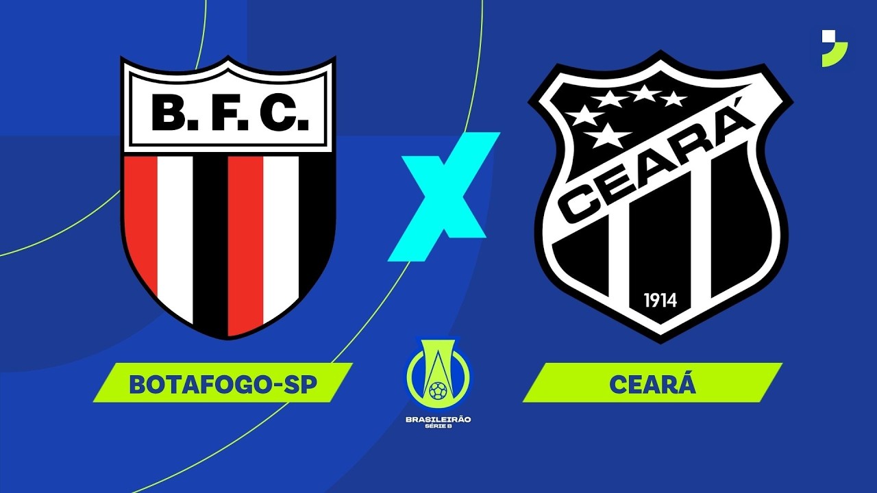 Imagem da notícia Botafogo-SP x Ceará: Acompanhe em Tempo Real e a transmissão da Verdinha