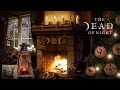 Yule Fireplace Ambience ☀️❄️🦌🕯️🔥 | The Winter Solstice | Cozy Fire Sounds & ASMR