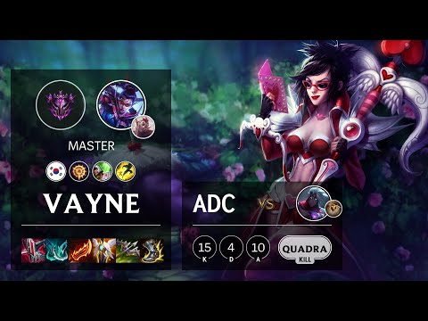 Vayne ADC vs Varus - KR Master Patch 11.18
