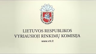 2026 m. rugpjūčio 20 d. 10.00 val. v y k s Vyriausiosios rinkimų komisijos posėdis