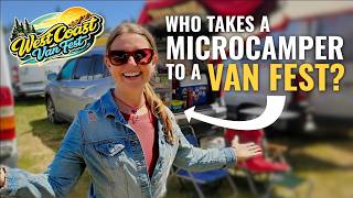 Crashing the West Coast Van Fest in our Honda Pilot Micro Camper