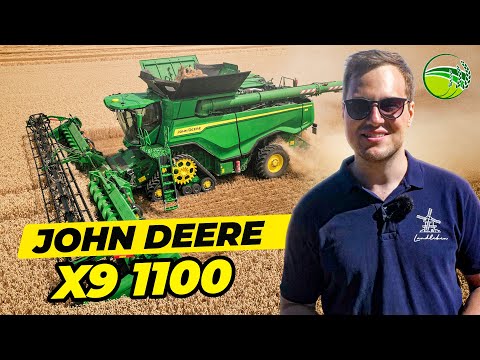 JOHN DEERE X9 1100 - Der neue 100t/h Mähdrescher | VLOG #14