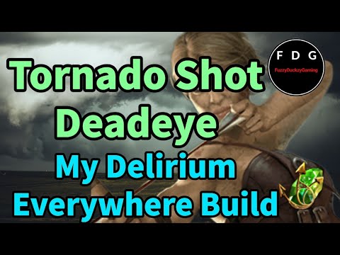 Tornado Shot Deadeye my Delirium Everywhere Build Path of Exile 3.19