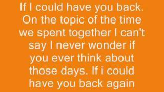 Aly &amp; AJ - If I Could Have You Back.