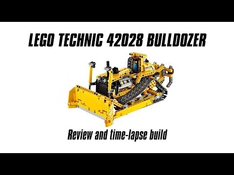 Vidéo LEGO Technic 42028 : Le bulldozer