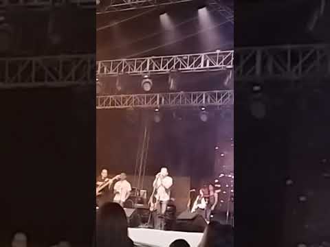 Saúl en concierto por aniversario de Marcelino Maridueña