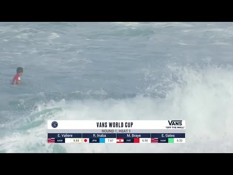 Vans World Cup, Men's Qualifying Series - Round 1 heat 1