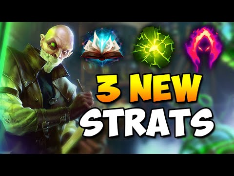 3 NEW WAYS TO PLAY SINGED (BEAT THE META!!) - League of Legends