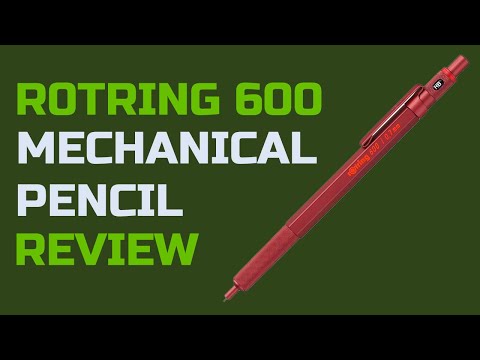 ROtring 600 Mechanical Pencil Review