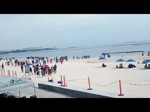 THE MANILA WALK DOLOMITE BEACH.,MARIZA TV VLOG