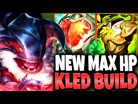 Meet the New Max Heal Kled Season 13 Build with 5000+hp and 4000 INSTANT HEAL 🔥