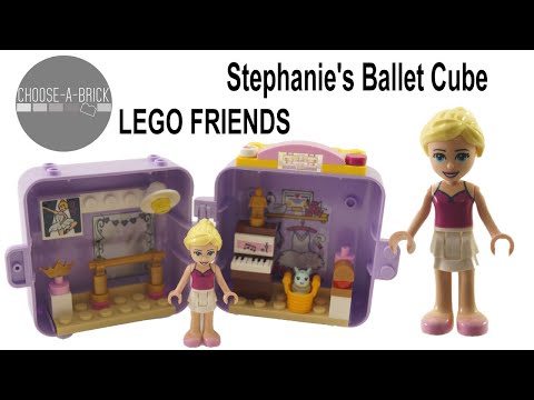 Конструктор LEGO Friends «Кьюб для балета Стефани» 41670 / 60 деталей