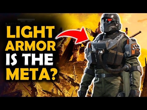 Is LIGHT ARMOR the BEST ARMOR in the Hell Divers 2 ? You will be surprised | Hell Divers 2