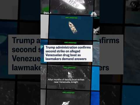 Trump admin confirms second strike on alleged drug boat