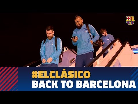 REAL MADRID 0-1 BARÇA | Back to Barcelona after a victory against Real Madrid