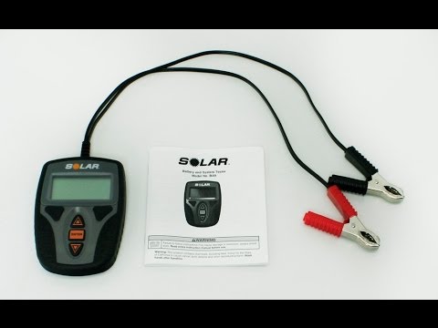 Solar Battery & System Tester BA9