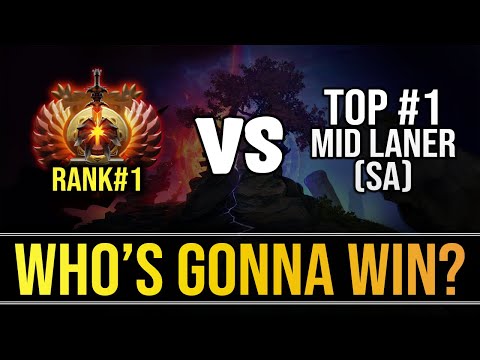 Abed Rank 1 (NA) vs Chris Luck Top Mid Laner in (SA) DOTA 2