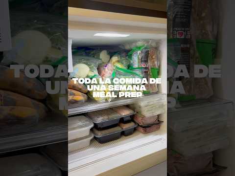 A week's worth of meals "meal prep" #god #motivation #masculinity #fypviral #fitness