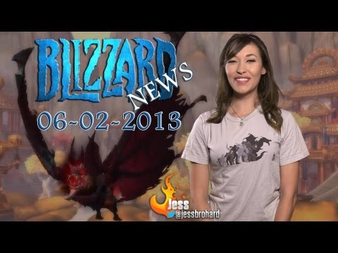Blizzard News 06-02-13 Armored Bloodwing Giveaway, Pet battles, Titan delayed, Hearthstone reveal
