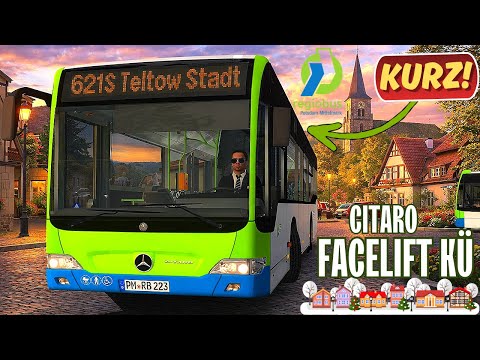 OMSI 2 🚌 - FACELIFT KÜ! 🥹 SHORT Citaro in Teltow! 🌳 - Let's Play Omsi 2 [#1033]
