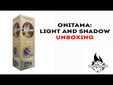 Onitama: Light and Shadow - Unboxing (treće proširenje za Onitama)