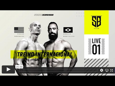 Sérgio Bertoluci e Frank Medrano - Treino rápido - PEITO E ABDÔMEN