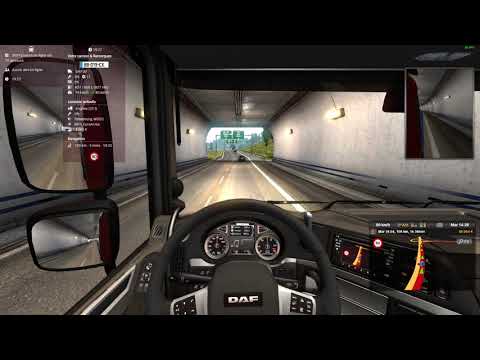 🚛 Euro Truck Simulator 2 v1.38 | Strasbourg → Bern - DAF XF Euro 6