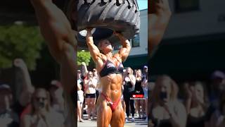 Overhead Tire Power Display | Gym Wale Scene | #GymWaleScene | USA &amp; UK Strength Highlight #fatloss