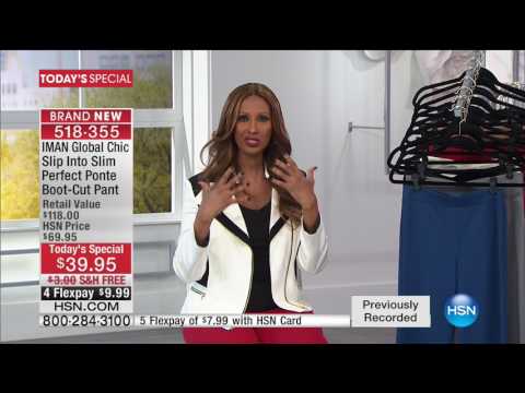 HSN | IMAN Global Chic Fashions 02.25.2017 - 06 AM