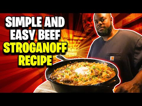 Simple and Easy Classic Beef Stroganoff Recipe