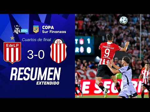 Estudiantes de La Plata 3-0 Barracas Central | #CopaLPF | Resumen Extendido | Cuartos de final