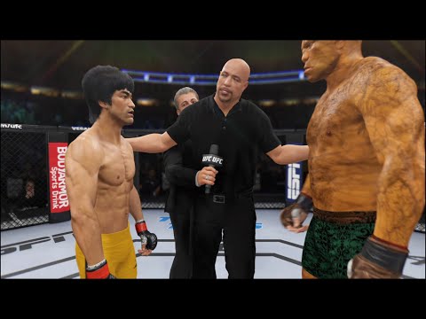 Bruce Lee vs. Sandman - EA Sports UFC 4 - Epic Fight 🔥🐲