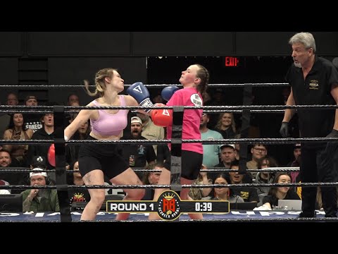 Scrappy Girl Fight!  Peekaboo vs. Bounty Mamma