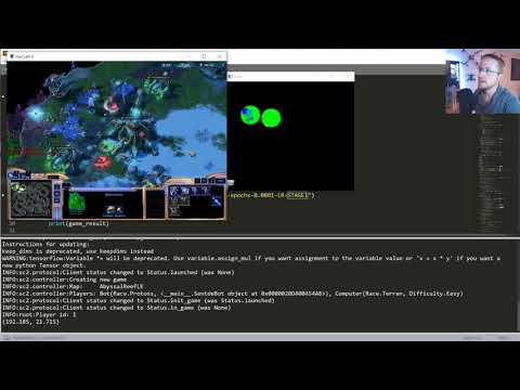 Introduction and Collecting Minerals Python AI in StarCraft II tutorial p 1