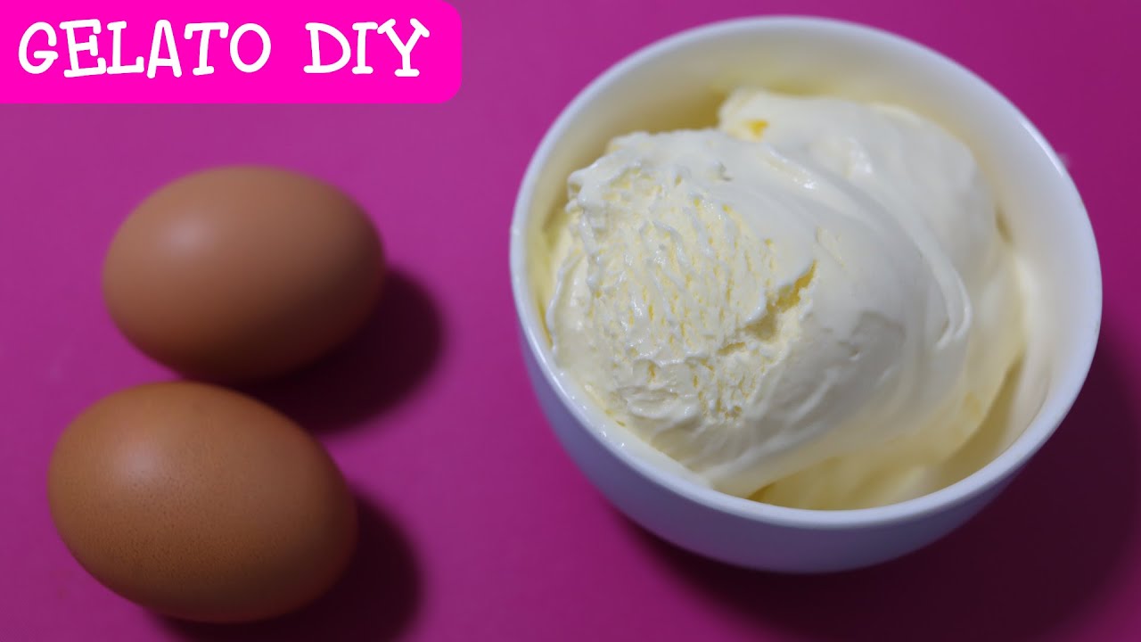 HELADO DE MANTECADO -  BASE DE CREMA INGLESA - CON YEMAS DE HUEVO