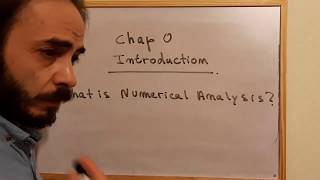 chapter 0 Introduction to Numerical analysis-Part1