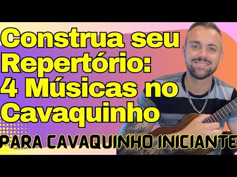 Repertório de Cavaquinho em Dó Maior (C): 4 Músicas para Iniciantes cavaquinhoiniciante #cavaquinho